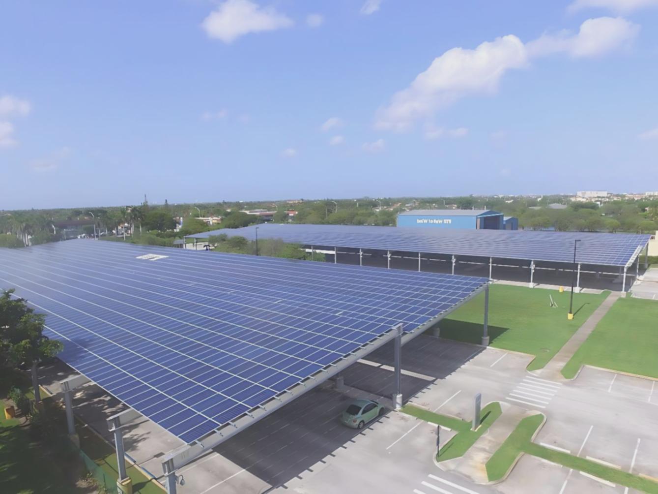 Moderne Energieanlage mit fortschrittlicher Technologie